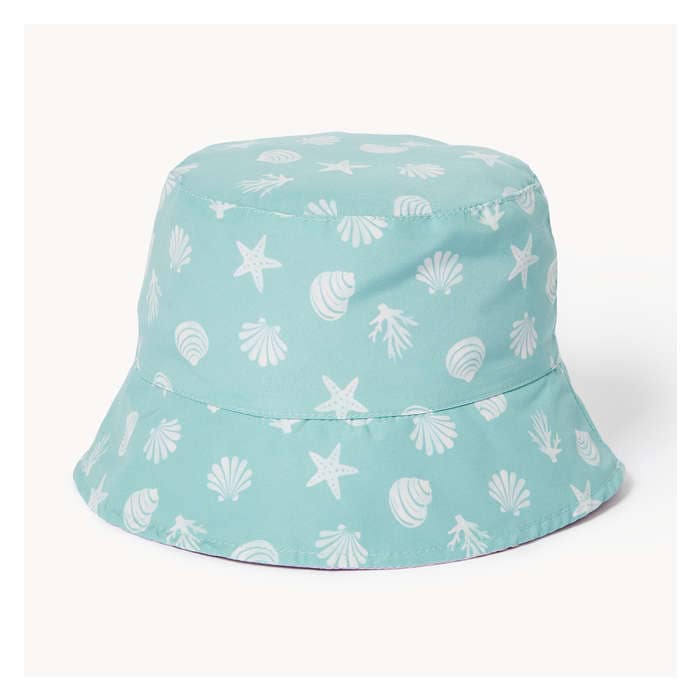 Kid Girls' Reversible Swim Bucket Hat